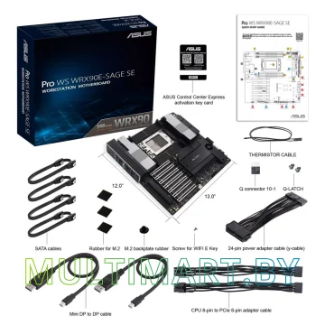 Материнская плата ASUS Pro WS WRX90E-SAGE SE картинка 8